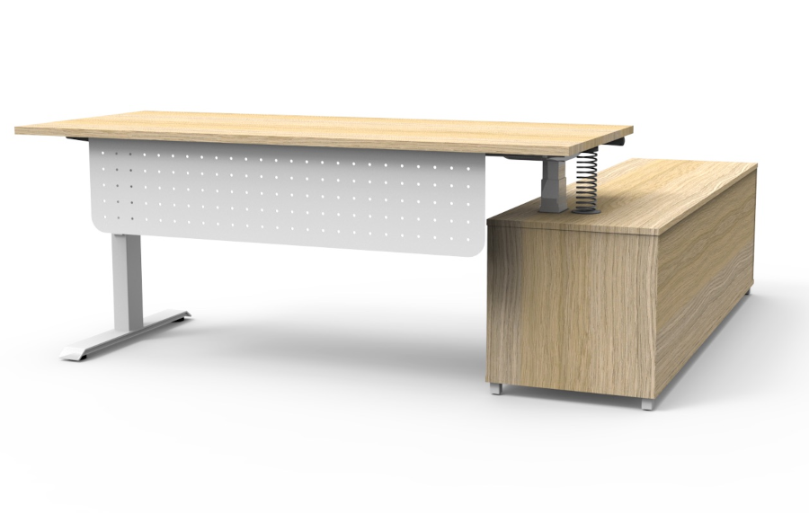 White Modersty Panel